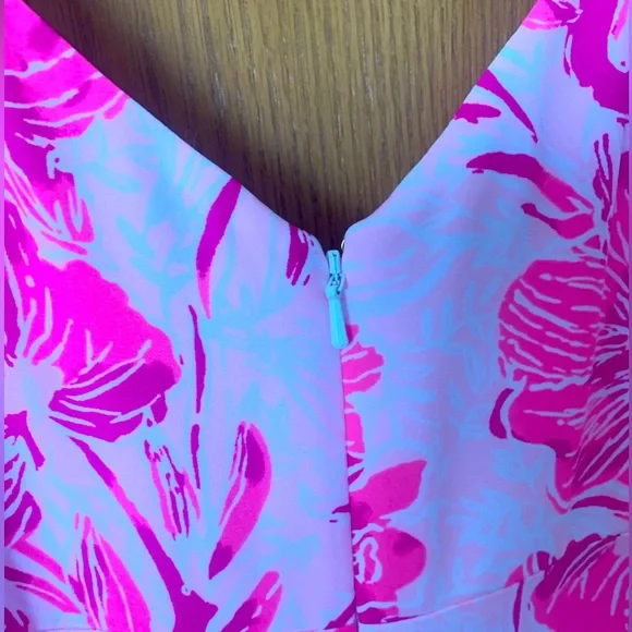 🩷 NWT Lilly Pulitzer Hot Pink Maxi Dress - 0 - Picture 7 of 10